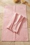 La Notte Flora Queen Velvet Hand Towel Pink 50X90 cm - 4