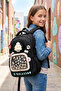 1815 Triple Set Primary School Bag with Pen Holder and Lunch Bag Black - 3