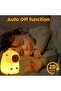 Capybara cute animal night light rechargeable. - 2