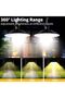 Solar pendant light for garden shed, gazebo, with remote control, waterproof (dual lighting) - 3