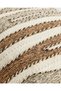 Ivory And Black Abstract Embroidered Cushion 35x50cm - 4