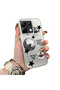 Poco X6 Compatible Minimalist Black Star Case, Durable Protective Case for Daily Use - 2