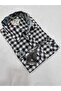 Modelli Checkered Trend Cotton-Linen Blend Short Sleeve Children's Shirt - 5