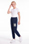 Girl's Double Pocket Colorful Sweatpants - 3