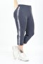 Women's Diving / Scuba Fabric Capri Pants with Sequins - 3