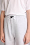 Oversized Light Gray Boys' Sweatpants H5740A8/Gr400 - 2