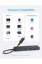 موزع USB 3.0 رباعي المنافذ من أنكر، موزع بيانات USB فائق النحافة مع كابل تمديد بطول قدمين [لا يدعم الشحن]، - 6