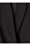 Ozmarka New Season Brown Double-Breasted Collared Women's Blazer Jacket - 7