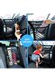 3-Layer Universal Car Seat Storage Stretchable Mesh Organizer, Mesh Cargo Net Hook Pouch Holde - 3