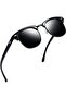 Foldable Rectangular Sunglasses for Men and Women Uv Protection Classic Sun Glasses