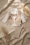 Baby Boy Striped Vest and Bow Tie Suit - 100% Cotton Special Occasion and Birthday Set - 6