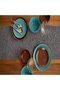 Home linen table runner, 30x180 cm, exquisite handmade coffee table runner - dark gray. - 4