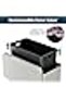 Stainless Steel Hanging Trash Can with Lid and Inner Bucket, 1 Gallon Kitchen Compost Bin for Counte - 3