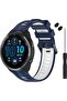 حزام متوافق مع ساعة Garmin Forerunner 965 - حزام ساعة بديل من السيليكون الناعم لـ 96