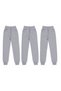 3-Pack Economical Package Girls Boys School Sweatpants Lycra First Quality 2 Yarn Compact Combed Cotton Without Shine Finish - 2