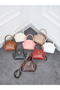 Parma Women's Hand and Shoulder Bag with Zipper Detail and Adjustable Strap - 7