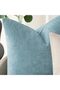 Pack of 2 Soft Textured Throw Decorative Pillow Covers Square Accent Solid Cushion Cover - 2