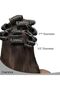 DONNA Snap on Rollers Rollers Foam Hair Rollers Hair Curlers Hair Clips for Hairdressing Styling Hea - 3
