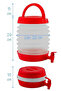 5.5 L Folding Water Canister with Tap Portable Camping Picnic Water Dispenser Bottle Practical Water Container - 3