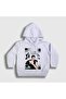 Unisex Kids White Sparkles Jang Wonyoung K-Pop Ive Hooded Sweatshirt 620668Tt