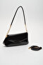 Women's Shoulder Bag Patent Leather Brown Sly454 - 3