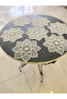 6-Piece Lace Coffee Presentation Set 15X15 cm Assorted Patterned Coasters Turkish Coffee Cup Presentation Set - 5