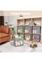 6 Pcs Storage Cubes, Foldable Fabric Storage Cubes, 30CM Cube Storage Bins, Cubby Storage - 3