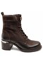 Lebedos Genuine Leather Non-Slip Sole Orthopedic Boots Women's Boots Brown - 3