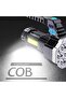 مصباح يدوي LED فائق السطوع، كشاف LED محمول مع عمر بطارية طويل، قابل لإعادة الشحن عبر USB - 5