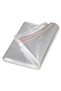 200 Pieces 30X40 +5 cm Transparent Nylon Bags with Polyethylene Tape 30X45 cm Adhesive Flat Pe Bags - 5