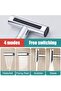 4-Function Kitchen Sink Faucet with Rotating Arm, Multi-Mode Water Flow, Rain Shower Spray, Splash Cleaning Mode, Single Handle Mixer Tap with ABS Copper Connector for Home Kitchen - 3