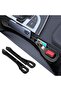 Car Seat Gap Filler Organizer 2 Pieces, Multi-Functional Side Console Storage Catcher with Built-in
