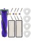 Accessories for the Narwal Freo X Ultra robotic vacuum cleaner, 11 pieces in total.