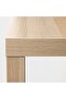 Side table, white stained oak effect, 55x55 cm - 4
