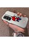 Infinix Hot 60 Pro Compatible Silicone Edge Hard Back Case Couple Phone Case Spider Man Patterned - 2