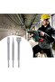 Chisel set 5pc impact flat/pointed 250/150mm. - 4