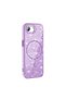 iPhone 17E Case Non-Spill Glitter Silicone Magsafe Camera Raised - 5