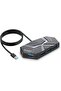 موزع USB 3.0، موزع USB بـ 7 منافذ مع كابل تمديد بطول 1.2 متر، موزع USB محمول، سرعة نقل بيانات تصل إلى 5 جيجابت في الثانية.