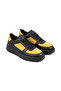 Zrk-X8 High Quality Thick Sole Black Yellow Casual Men's Sneaker - 2