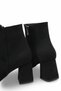 Larissa Vita Women's Pointed Toe Heeled Boots 0012651 Black Suede - 4