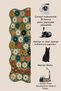 Sdt Traditional Patterned Modern Woven Base Decorative Carpet Sdtamor5077 - 5