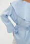 Fullamodest Cape Detailed Tunic with Tie at the Waist - 7