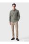 Timeless Clothing & Timeless Choices Standard Fit Checkered Embroidered Gabardine Men's Shirt - 2