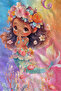 Colorful Mermaid Character Patterned 70X150 Beach Towel - Cotton Bath Towel - 2