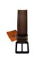Genuine Leather Men's Sports Jeans Belt - 3