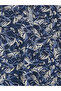 Peak New Season Navy Blue Crew Neck Patterned Blouse - 7