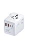 1 Pc International Travel Adaptor 45W White SM1BCTA6