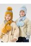 Kids' Scarf, Hat, and Glove Set - Warm Winter Striped 3-in-1 Suitable for Boys, Girls, Toddlers Aged 2-8 - 5