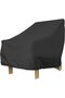 Adirondack chair cover, measuring 89x79x96 cm, outdoor garden made of 210D Oxford cloth, waterproof, windproof, and UV resistant.