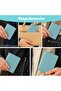 Wallet 9x10.5cm 8 card slots ultra-thin credit/ID holder. - 2